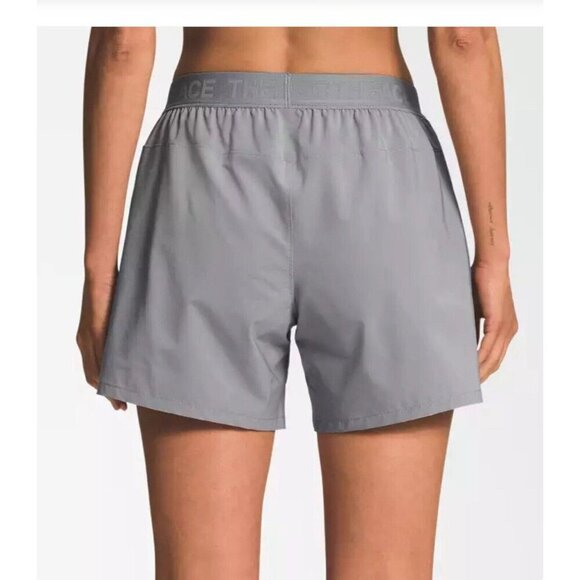The North Face 2X Plus Size Running Lightweight Meld Grey Wander Shorts. New - Picture 2 of 6